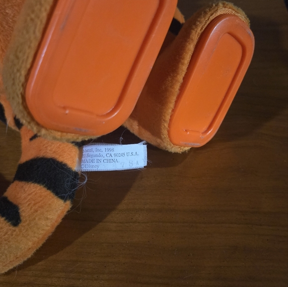 Disney Winnie the Pooh BOUNCING TIGGER - Talking Plush, Vintage 1998 12" WORKS - Picture 8 of 9